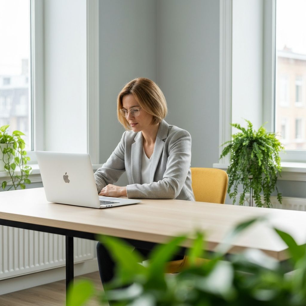 Professional nutritionist consultation environment