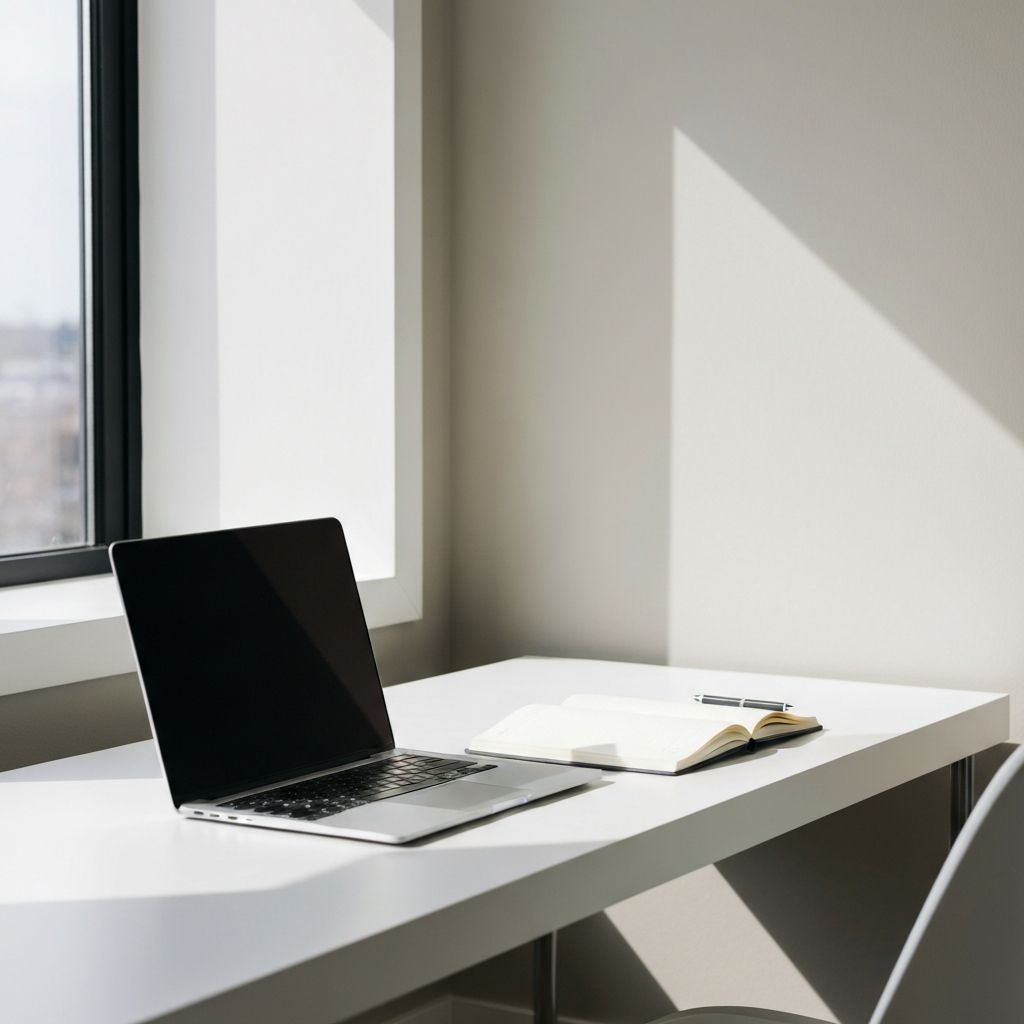 Professional consultation workspace